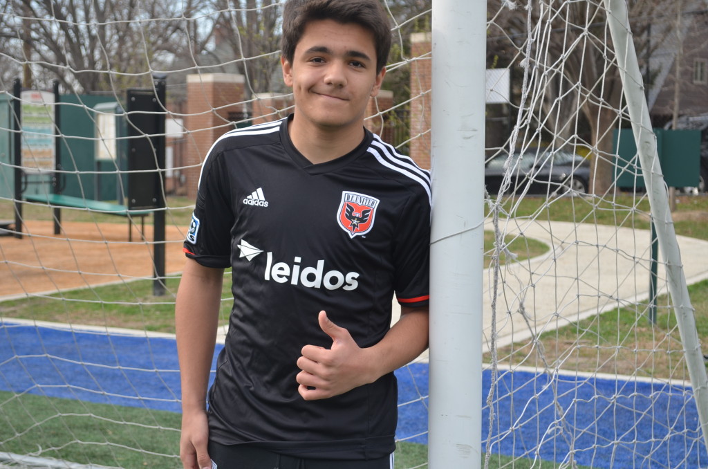 Nico Ubide now finding the net at the DC United Academy